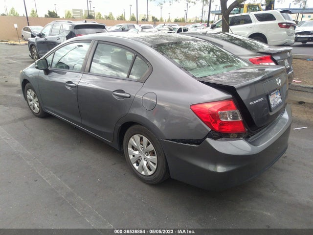 2012 HONDA CIVIC SDN LX VIN: 2HGFB2F52CH569193