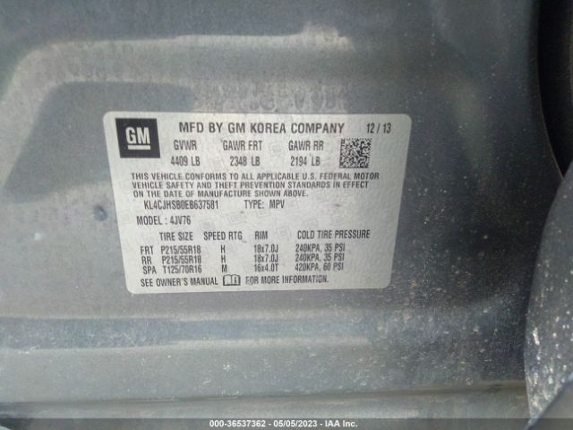 KL4CJHSB0EB637581 Buick Encore Premium