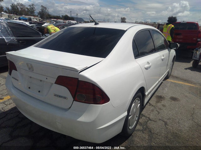 2007 HONDA CIVIC HYBRID VIN: JHMFA36287S008247