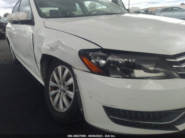 2013 VOLKSWAGEN PASSAT S W/APPEARANCE VIN: 1VWAH7A38DC107412