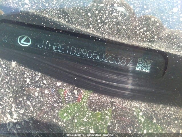 JTHBE1D29G5025387 Lexus IS 350