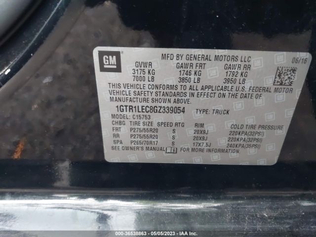 1GTR1LEC8GZ339054 GMC SIERRA 1500