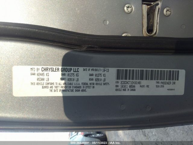 2C3CDXCT1EH161481 Dodge Charger Rt