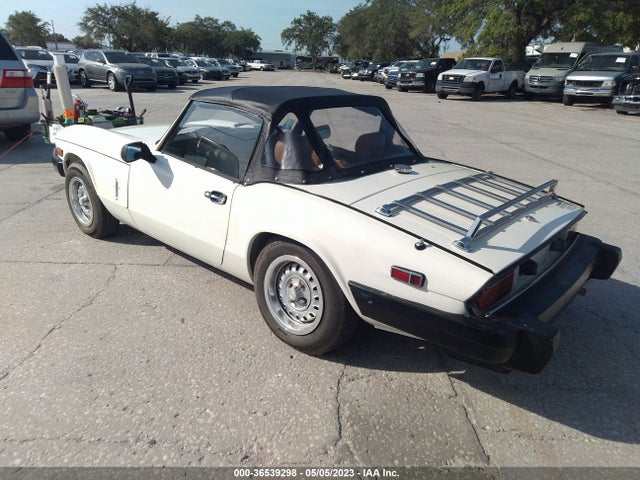 1980 TRIUMPH SPITFIRE VIN: TFVDW2AT006864