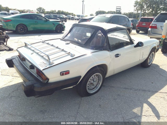 1980 TRIUMPH SPITFIRE VIN: TFVDW2AT006864