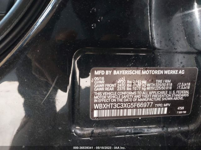 WBXHT3C3XG5F66977 BMW X1 Xdrive28i