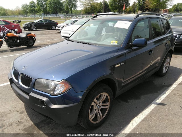 2004 BMW X3 3.0I VIN: WBXPA93454WA30599