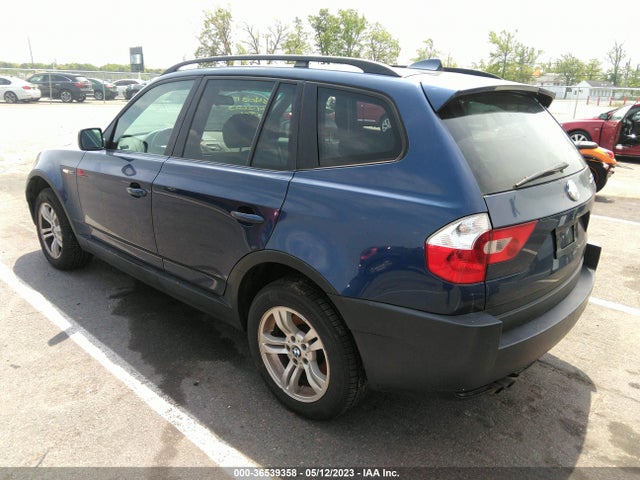 2004 BMW X3 3.0I VIN: WBXPA93454WA30599