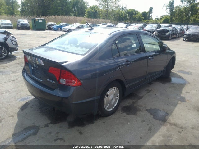 2008 HONDA CIVIC HYBRID VIN: JHMFA36278S009696