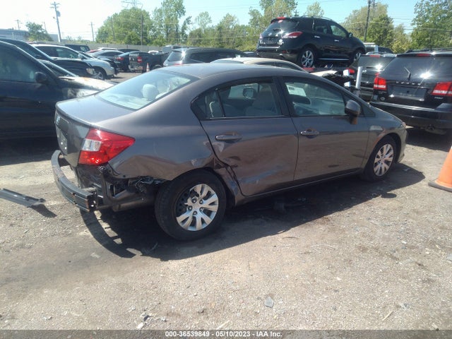 2012 HONDA CIVIC SDN LX VIN: 19XFB2F55CE103347