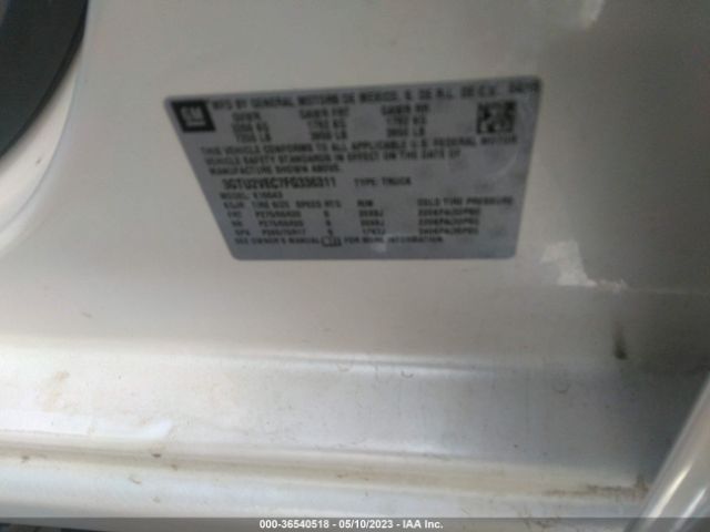 3GTU2VEC7FG336311 GMC Sierra 1500 Slt