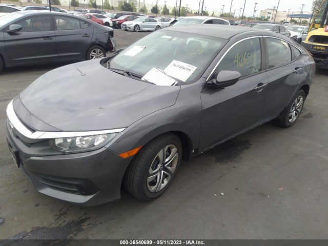 Honda Civic Sedan Lx 2018 2HGFC2F54JH564457 Image 2