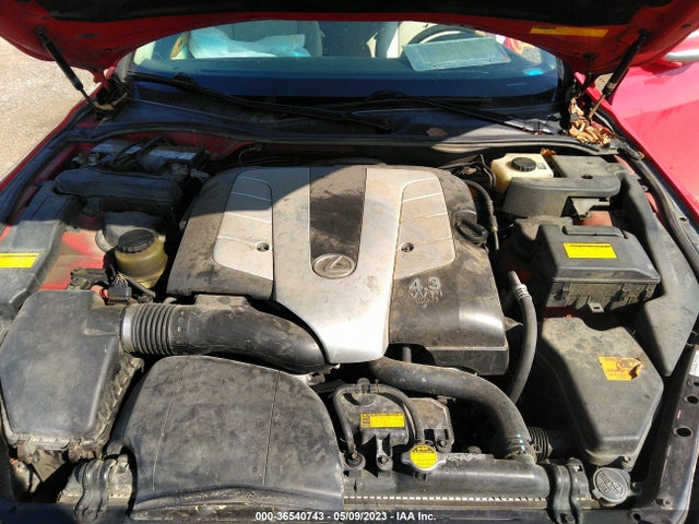 2003 LEXUS SC 430 VIN: JTHFN48Y130045187