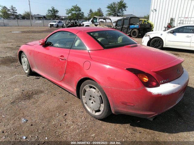 2003 LEXUS SC 430 VIN: JTHFN48Y130045187