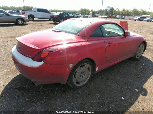 2003 LEXUS SC 430 VIN: JTHFN48Y130045187