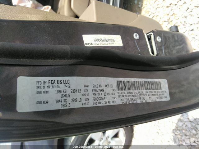 1C4NJCBA9GD815195 Jeep Compass Sport