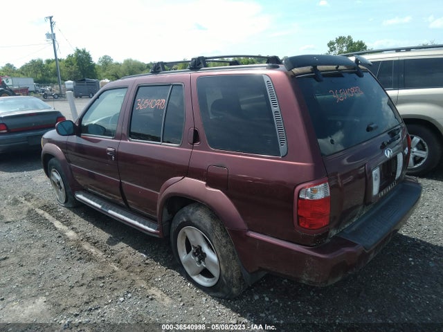 2001 INFINITI QX4 LUXURY VIN: JNRDR07Y11W106829