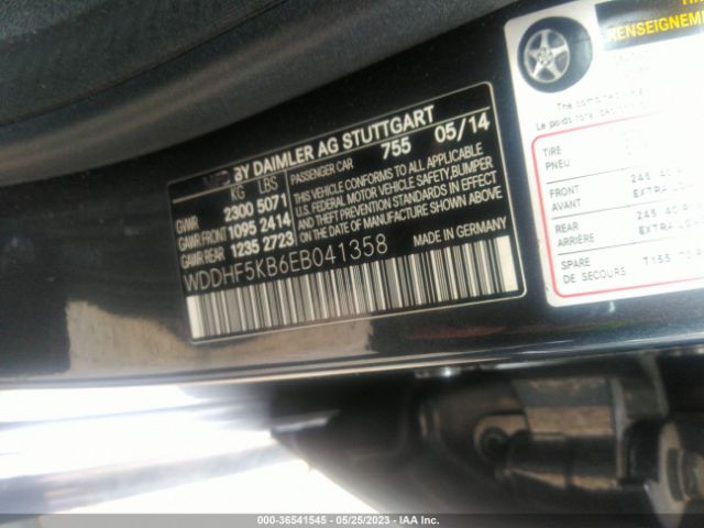 WDDHF5KB6EB041358 Mercedes-Benz E-class E 350