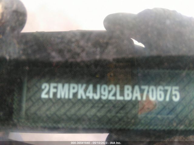 2FMPK4J92LBA70675 Ford EDGE SEL