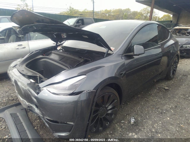 2022 TESLA MODEL Y PERFORMANCE VIN: 7SAYGDEF8NF378632
