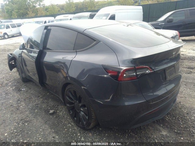 2022 TESLA MODEL Y PERFORMANCE VIN: 7SAYGDEF8NF378632