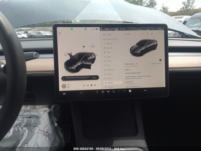 2022 TESLA MODEL Y PERFORMANCE VIN: 7SAYGDEF8NF378632