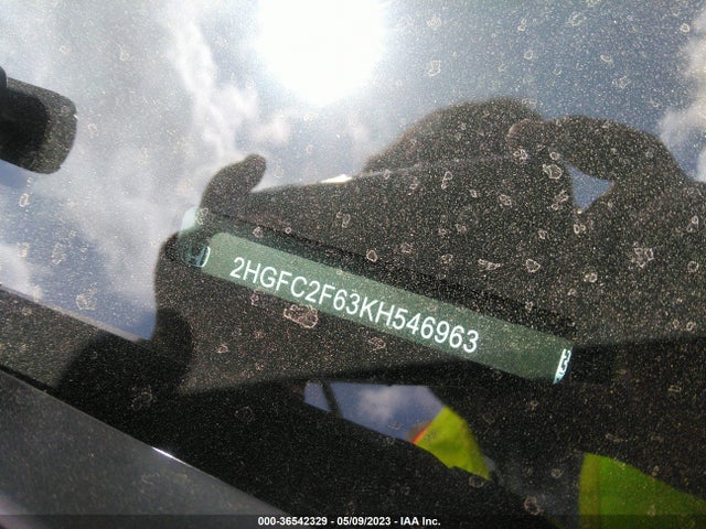 Honda Civic Sedan Lx 2019 2HGFC2F63KH546963 Image 10