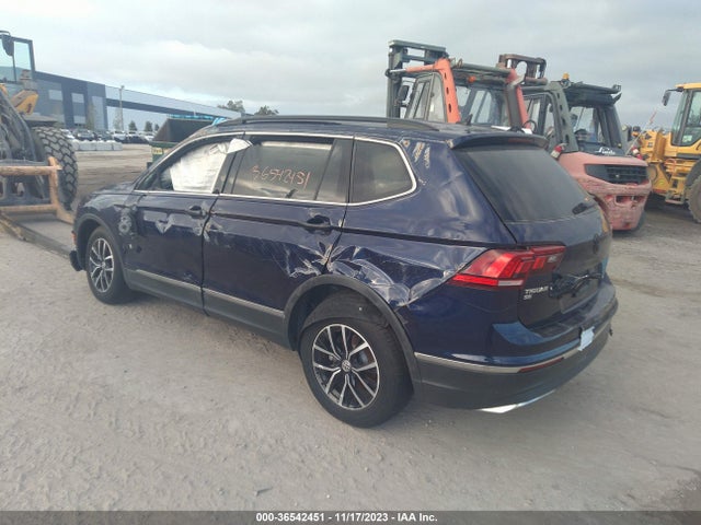 3VV3B7AX0MM118498 Volkswagen Tiguan Se/se R-line Black/sel