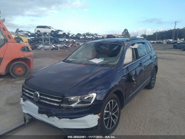 3VV3B7AX0MM118498 Volkswagen Tiguan Se/se R-line Black/sel
