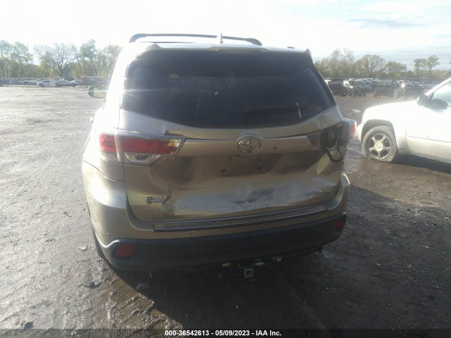 2015 TOYOTA HIGHLANDER LIMITED VIN: 5TDDKRFH4FS078820
