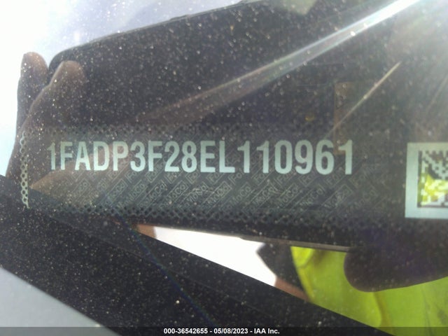 Ford FOCUS SE 2014 1FADP3F28EL110961 Image 10