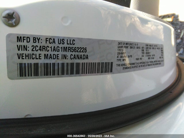 Chrysler Voyager L 2021 2C4RC1AG1MR562226 Image 9