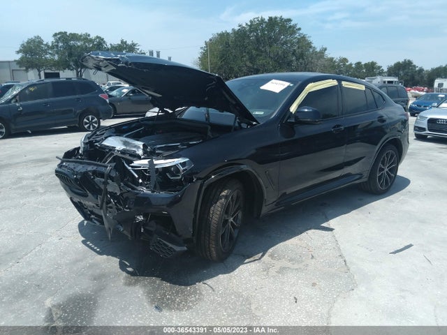 BMW X4 2021 аукцион фото