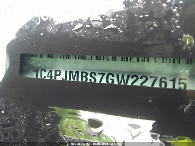 1C4PJMBS7GW227615 Jeep Cherokee Trailhawk