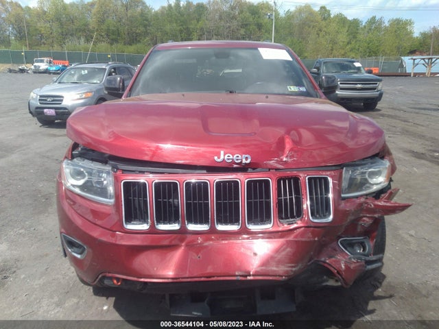 2014 JEEP GRAND CHEROKEE LIMITED VIN: 1C4RJFBG8EC132639