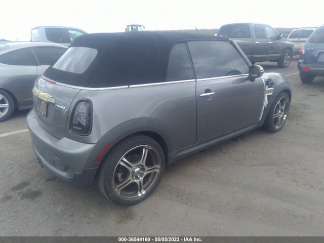 2010 MINI COOPER CONVERTIBLE S VIN: WMWMS3C54ATY09261