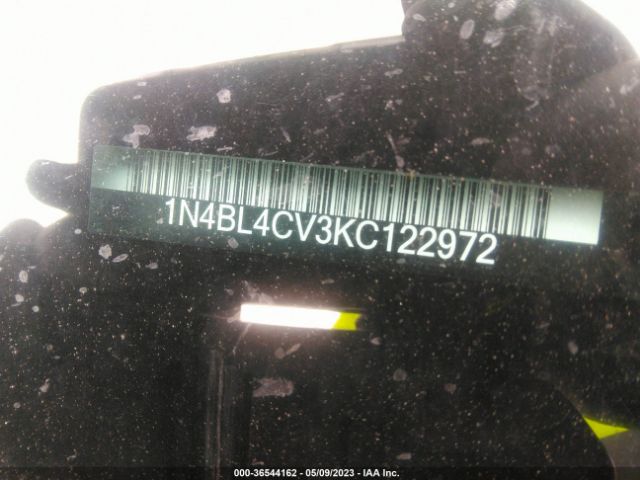 1N4BL4CV3KC122972 Nissan Altima 2.5 Sr