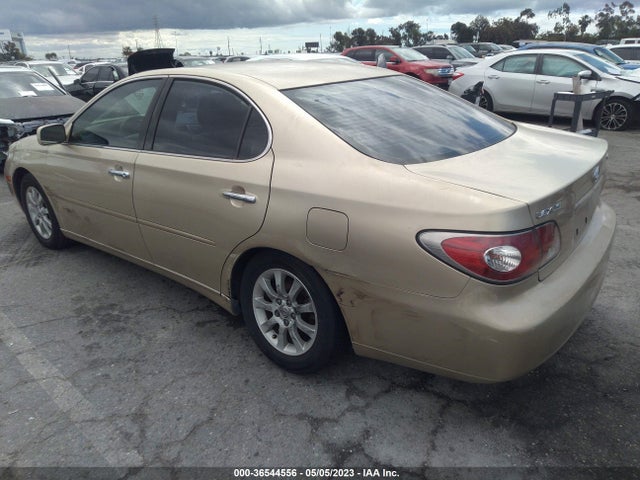 2003 LEXUS ES 300 VIN: JTHBF30G430143199