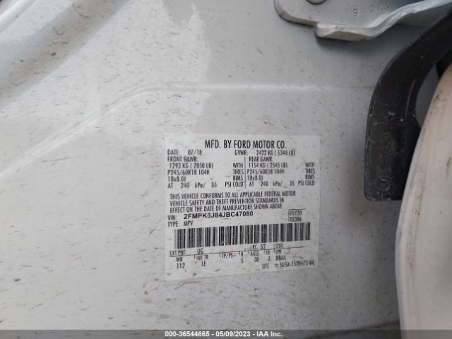 2FMPK3J84JBC47080 Ford EDGE SEL