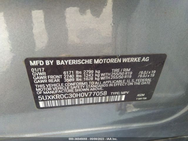 5UXKR0C30H0V77058 BMW X5 Xdrive35i