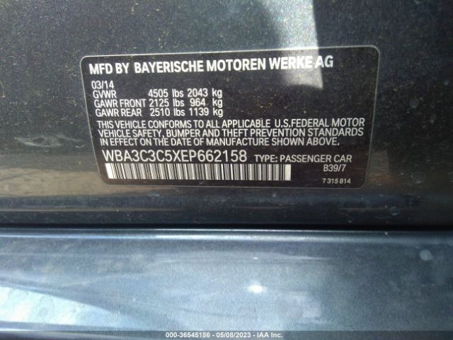 WBA3C3C5XEP662158 BMW 3 Series 320i Xdrive