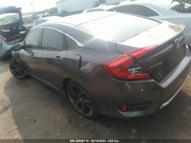 Honda Civic Sedan Lx 2019 2HGFC2F67KH538297 Image 3