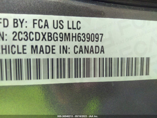 Dodge Charger Sxt 2021 2C3CDXBG9MH639097 Image 9