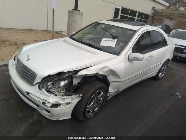 2006 MERCEDES-BENZ C-CLASS LUXURY VIN: WDBRF54H46A892712