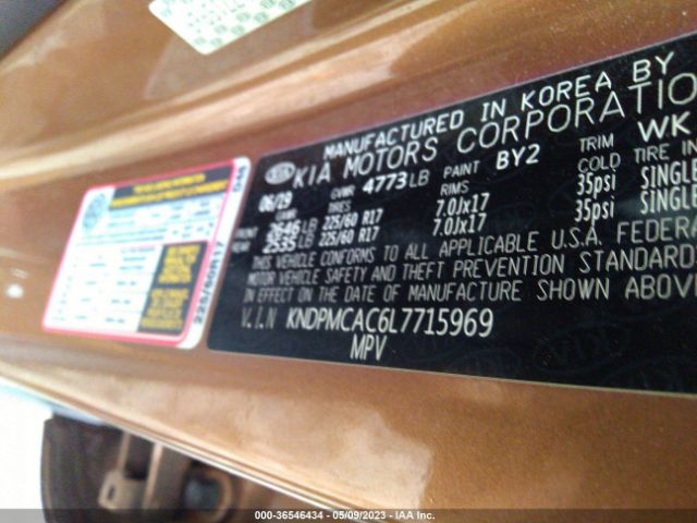KNDPMCAC6L7715969 KIA Sportage Lx