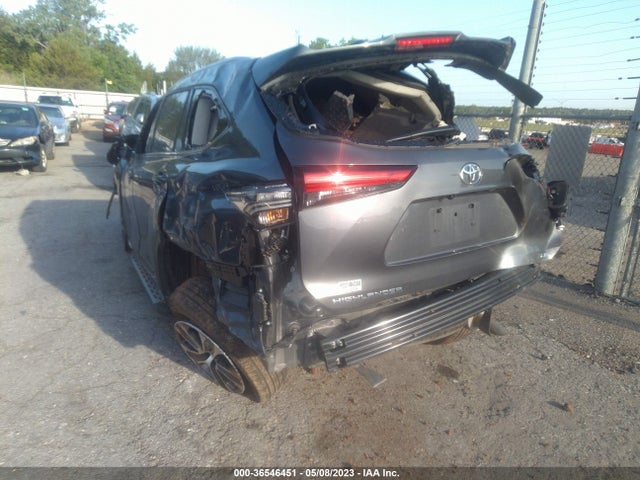 Toyota Highlander Xle 2022 5TDGZRAH2NS558479 Image 3