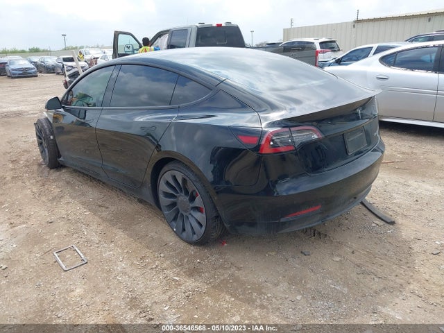2022 TESLA MODEL 3 PERFORMANCE VIN: 5YJ3E1EC8NF314852