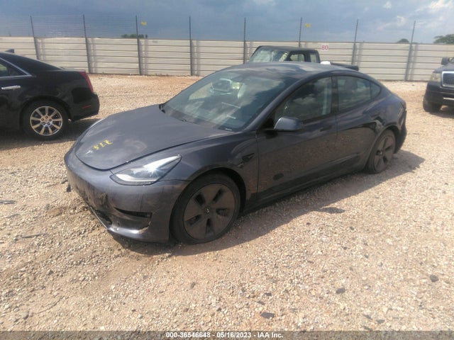 Tesla Model 3 Long Range 2021 5YJ3E1EB5MF055212 Image 2