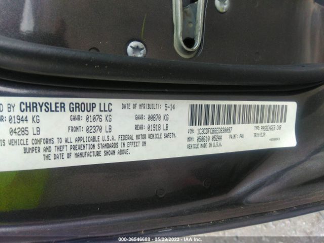 1C3CDFCB6ED830097 Dodge Dart Limited