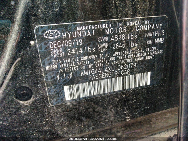 Genesis G70 2.0T 2020 KMTG44LAXLU062079 Image 11